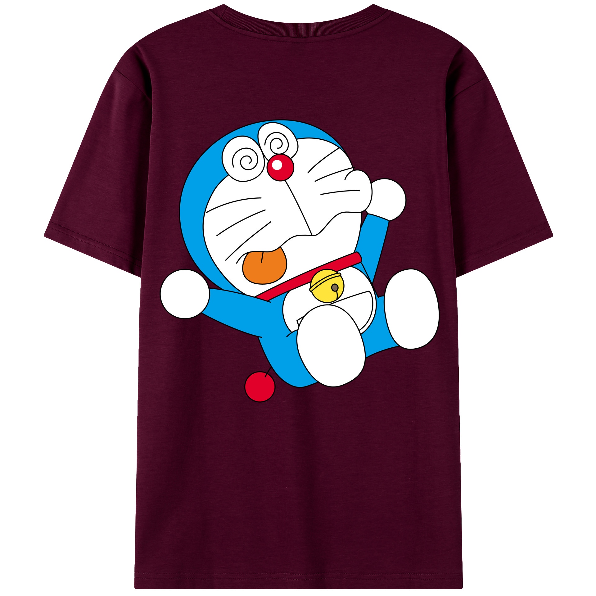 （画像用） ドラえもん Doraemon レディース半袖Tシャツ(バックプリント)